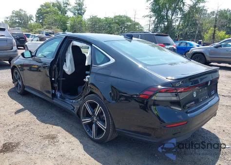 2024 Honda Accord Hybrid Sport из США, поврежденный, VIN 1HGCY2F53RA000541